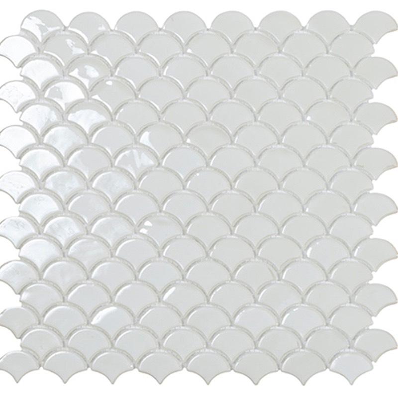 Soul Bright White Glass Mosaic Tile Western Distributors