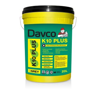 Davco K10 Plus Grey or Green Waterproofing