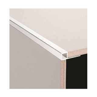 Aluminium Square Edge Bright Silver