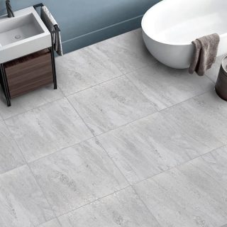 Hampton White Glazed Porcelain Tile