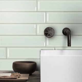 Hamilton Green Frame Subway Tile