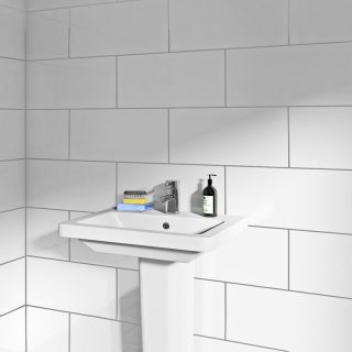 Matt White Bathroom Wall Tile