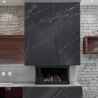 Nero Superiore Matt Porcelain Tile