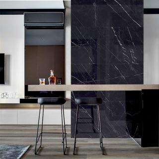 Nero Superiore Polished Porcelain Tile