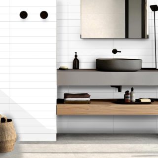 White Rectified 600*100 Wall Tile